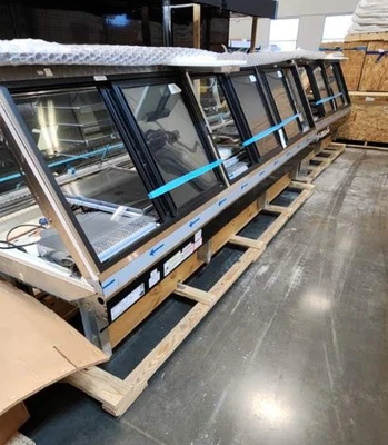 12-0066 32 Feet of Hussmann Service Deli Cases-New