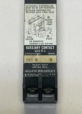 Used ALLEN-BRADLEY 595-A Miscellaneous Equipment (Electrical & Power) Ohio US | Surplus Asset Holdings #1245328