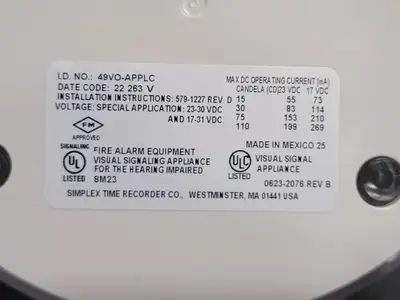 NEW SIMPLEX 49VO-APPLC
