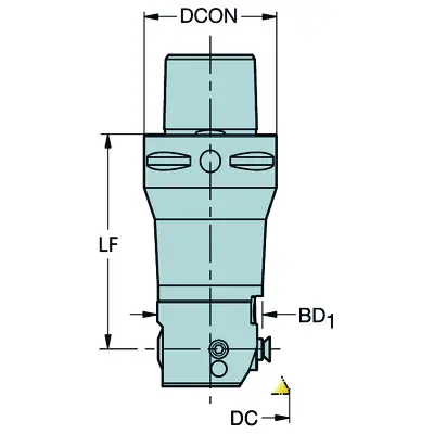 Sandvik Coromant CoroBore C8-R825C-AAI 077 A Tooling & Accessories, Boring | Machinery Central (14)