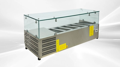 171-0248 Self Contained Countertop Sandwich Salad Prep Table