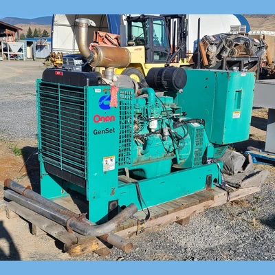 Used CUMMINS ONAN 100DGDB 42409M Diesel Generators British Columbia CA | Savona Equipment LTD #1455356