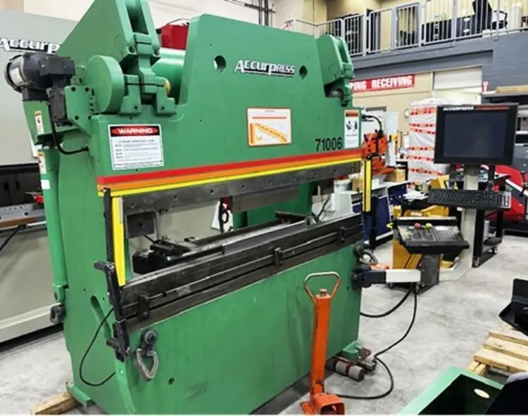 Used 2002 ACCURPRESS 71006 Press Brakes Illinois US | BLUMBERG MACHINERY COMPANY #1244423