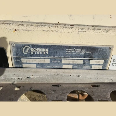 USED 2007 SCHWING BIOSET KSP 220