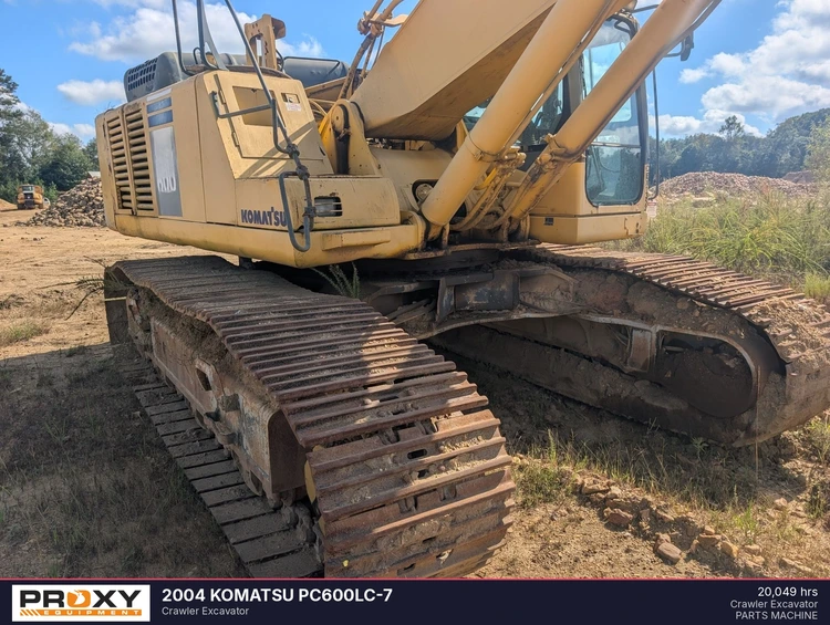 Used 2004 KOMATSU PC600LC-7 Crawler Excavators Louisiana US | Proxy Equipment #1545562