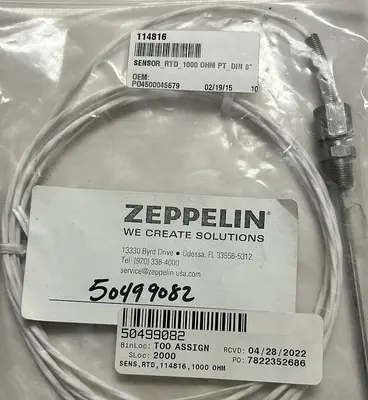 New | in-Stock ZEPPELIN 114816 Sensors | Surplus Asset Holdings #1206515