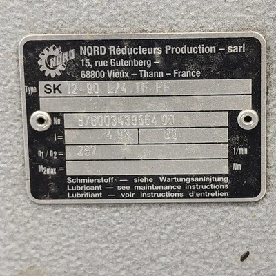Pump FRISTAM Model FKL25 # 3419