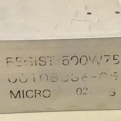 USED NISSEI REGIST 500W75