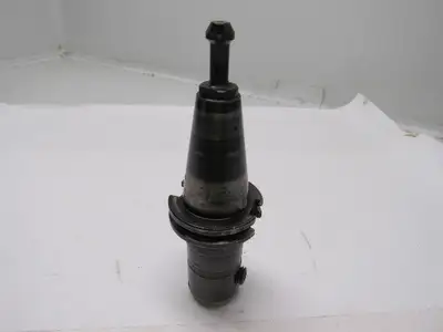 Sandvik Coromant CAT 40 Weldon Style End Mill Tool Holder 3-3/4" Proj. 5/8" Bore