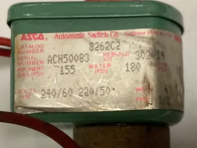 USED ASCO 8262C2