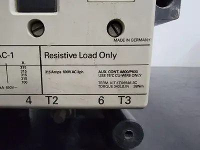 USED SIEMENS 3TK52