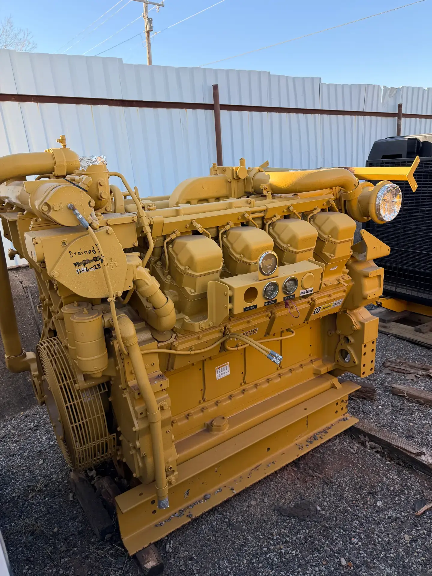 Used CAT CAT 3508 Diesel Engines Oklahoma US | Oil The Woodlands Group #1500937