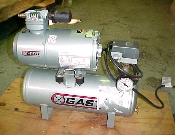 Used GAST MFG AIR COMPRESSOR AIR COMPRESSOR Lubricated Reciprocating Air Compressors New Jersey US | Champion Trading Corporation #423235