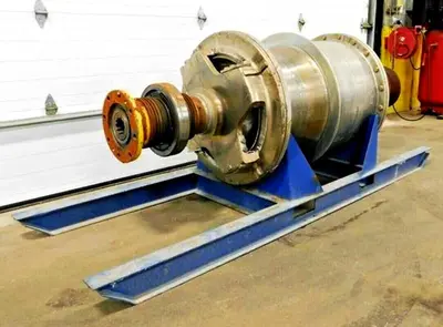 Bird 32 x 50 solid bowl rotating assembly only, SS.
