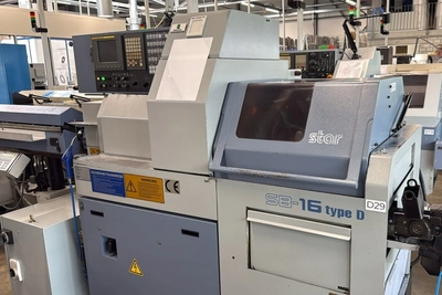 STAR CNC Sliding Head Lathe, 2× machines in very good used condition in a lot, PRICE FOR LOT