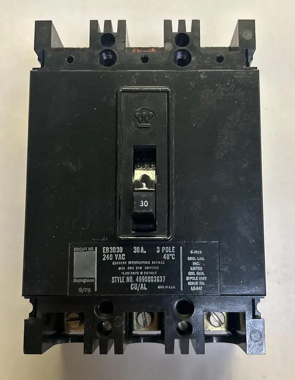 Used WESTINGHOUSE EB3030 Miscellaneous Equipment (Electrical & Power) | Surplus Asset Holdings #1200105