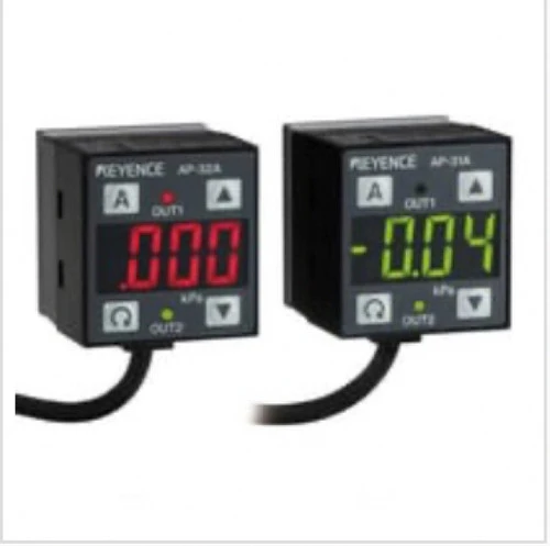 Keyence AP-31ZA Two-Color Digital Display Pressure Sensor, Main, -101.3 kPa, NPN [New]