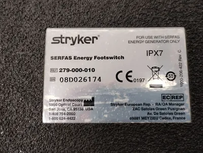 USED Stryker 279-000-010