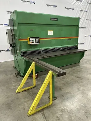 Used 1997 ACCURSHEAR 850010 Power Squaring Shears (Inch) Georgia US | The Equipment Hub #1083138