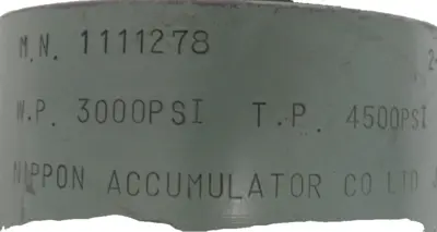 NEW NIPPON 1111278 ACCUMULATOR