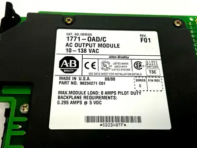 Used Allen-Bradley AC Output Module PLC Input & Output Michigan US | Maverick Industrial Sales #1397441