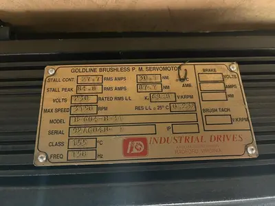 USED KOLLMORGEN B-604-B-31