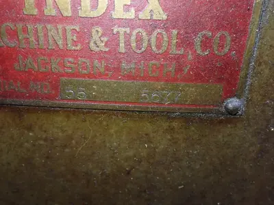 USED INDEX MACHINE & TOOL CO 55