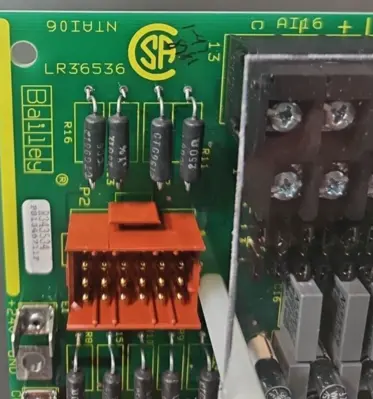 Bailey NTA106 infi90 Universal Analog input termination unit 24V 0.5A loc3D35