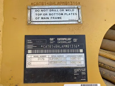 2004 Caterpillar 140H