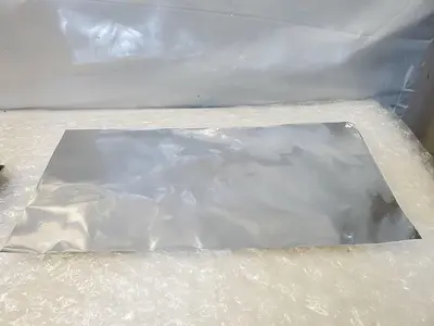 ARTUS PLASTIC SHEET SILVER 10X20X.0005