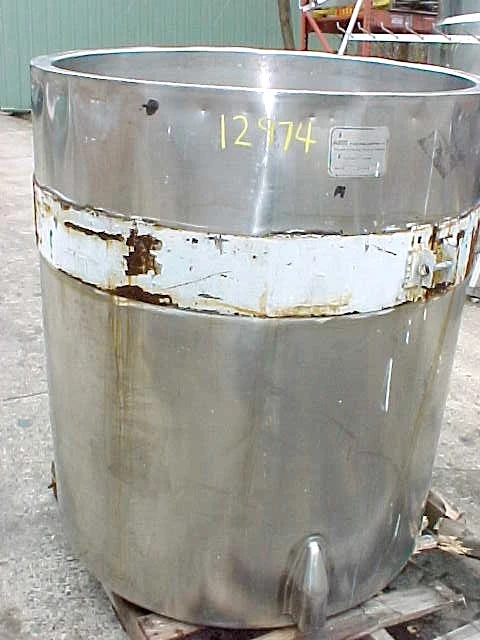 Used WILFLO 225 GALLON OPEN TOP TANK OPEN TOP TANK Stainless Steel Tanks New Jersey US | Champion Trading Corporation #424556