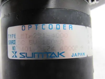 Sumtak LEI-291-4000 Optcoder 5VDC 4000P/R Pulse Encoder 3/8" Shaft