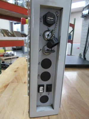 USED USED HAAS PARTS AND TOOLING 32-6027 FRONT PANEL ASSY MILL STORAGE CABINET