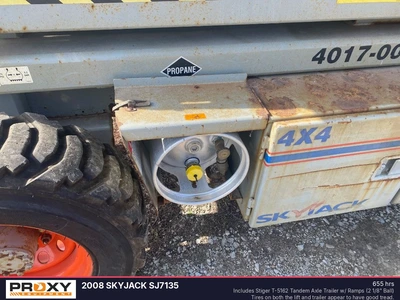 Used 2008 SKYJACK SJ7135 Scissor Lifters Indiana US | Proxy Equipment #1377885