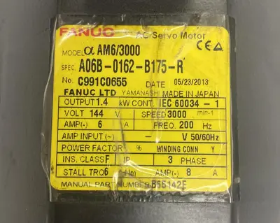 Used FANUC A06B-0162-B175-R Industrial Controls | Surplus Asset Holdings #1221006