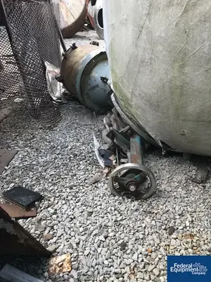 Used Patterson-Kelley 132 CU FT PATTERSON DOUBLE CONE VACUUM DRYER, S/S Double Cone - V Rotary Vacuum Dryers Ohio US | Federal Equipment Company #1542011