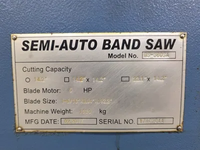 Used 2017 BAILEIGH INDUSTRIAL BS-360SA Horizontal Band Saws Georgia US | The Equipment Hub #1482937