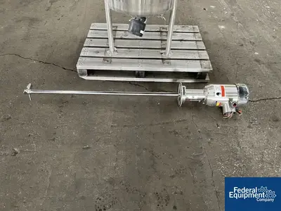 USED Walker 400 Liter Walker Agitated Receiver, 316L S/S, 14.9#