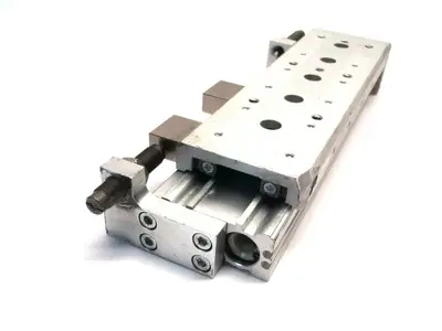 USED SMC PNEUMATIC SLIDE TABLE SYMETRIC