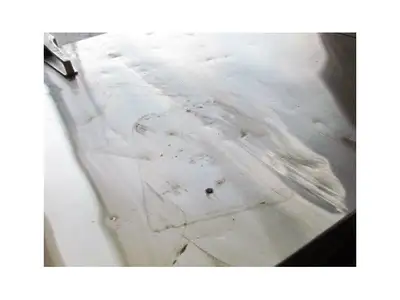 Stainless Steel Freezer Door for 76 1/2x35 1/2" Opening