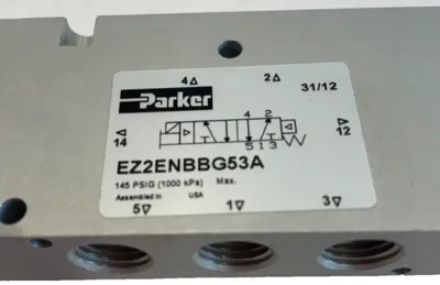 NEW PARKER EZ2ENBBG53A SINGLE SOLENOID VALVE
