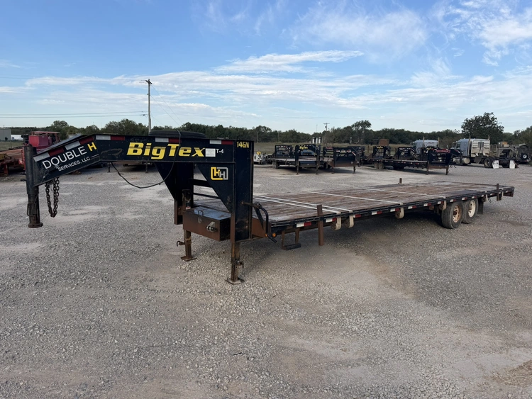Used 2012 BIG TEX 14GN-32 Flatbed Trailers Oklahoma US | Miedema Asset Management Group #1709287