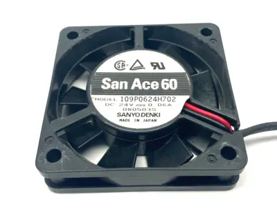 Used SANYO DENKI DC Axial Fan 24VDC 0.6A LOT OF 2 Electronic Component Fans Michigan US | Maverick Industrial Sales #1389339
