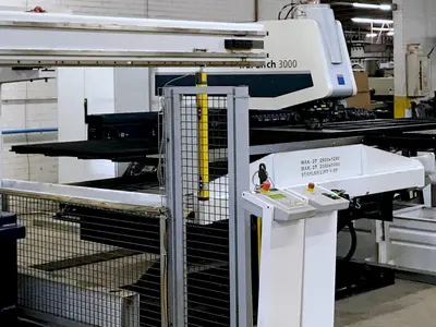 Used 2012 TRUMPF TRUPUNCH 3000 Turret Punches Illinois US | Machine Factory Outlet #1264330