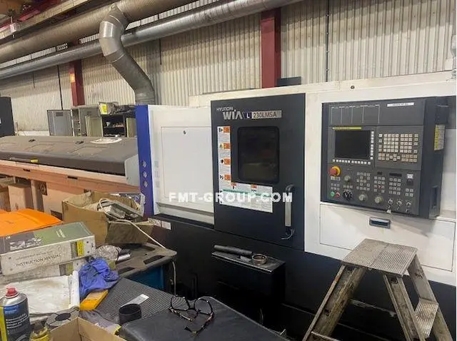 Used 2018 HYUNDAI L230LMSA 5-Axis or More CNC Lathes SK | F.M.T. Group s.r.o. #1245958