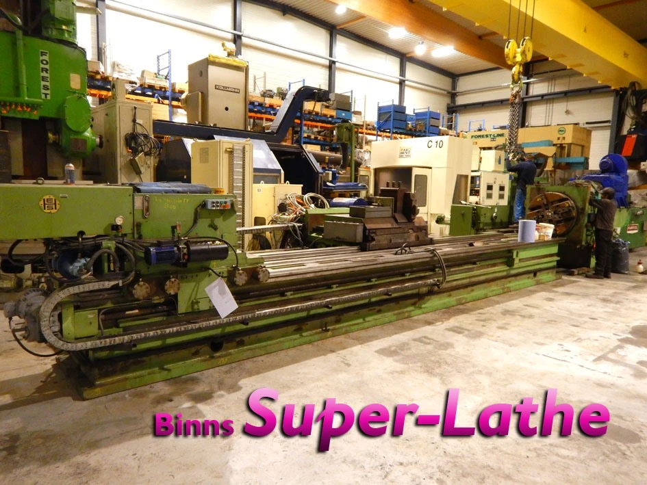 USED ERNAULT & SOMUA Ø 1200 X 6000 MM CNC