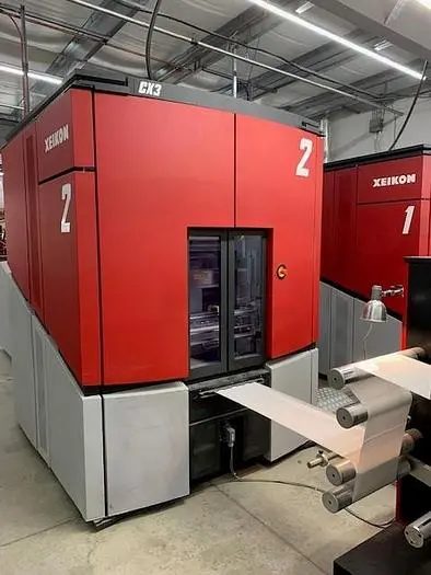 Used 2018 XEIKON CX3 CHEETAH DIGITAL LABEL PRESS Digital Printers | Capital Equipment Solutions #468679