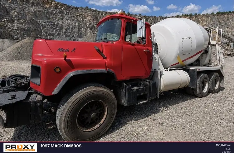 Used 1997 MACK DM690S Concrete Mixer Trucks Kentucky US | Proxy Equipment #1388950
