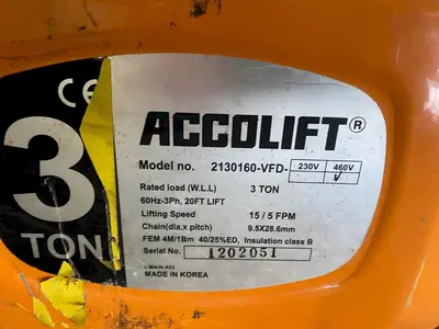 USED ACCOLIFT 2130160-VFD