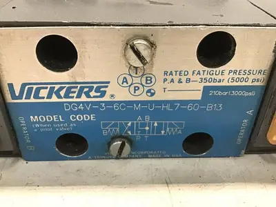 USED VICKERS DG4V-3-6C-M-U-HL7-60-B13